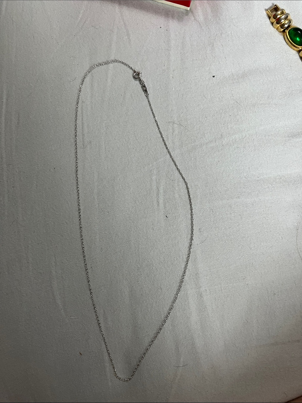 Delicate 925 Sterling Silver Chain Necklace
